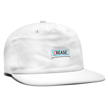 Load image into Gallery viewer, Crease Logo Unstructured Snapback